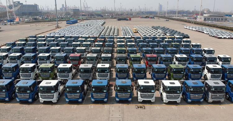 328 Units! Foton First Largest Heavy Truck Export Order to Colombia
