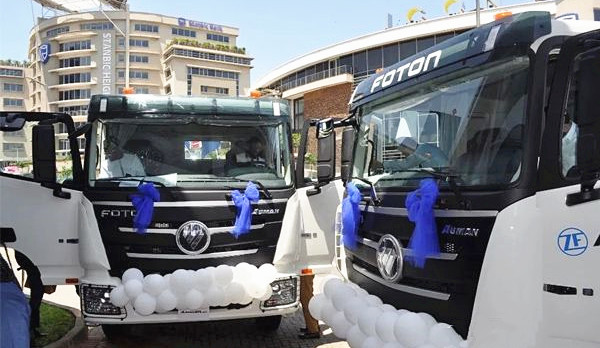 FOTON AUMAN Heavy-duty Trucks Launched in Africa