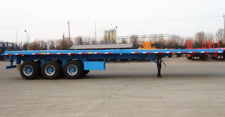 40 Ft Container Flatbed Trailer for Sale Near Me