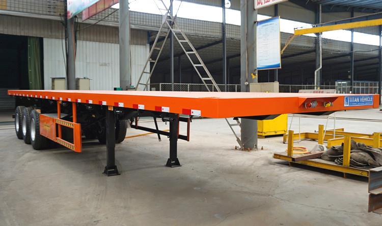 3 Axle 40 Foot Flatbed Trailer for Sale Near Me in Jamaica