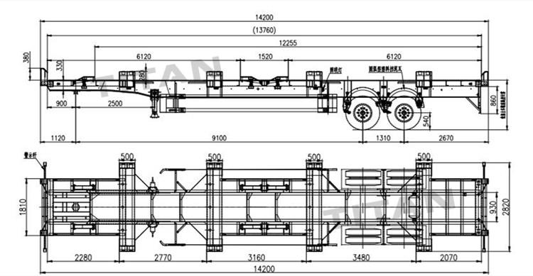 Bomb Cart Trailer | 45 ft Terminal Trailer for Sale