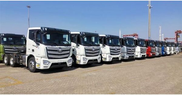 328 Units! Foton First Largest Heavy Truck Export Order to Colombia