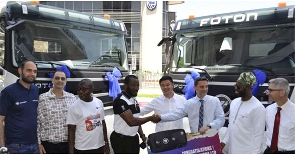 FOTON AUMAN Heavy-duty Trucks Launched in Africa