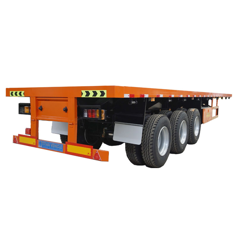 3 Axle 40 Foot Flatbed Trailer