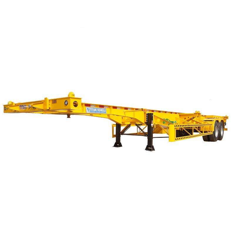2 Axle Shipping Container Trailer